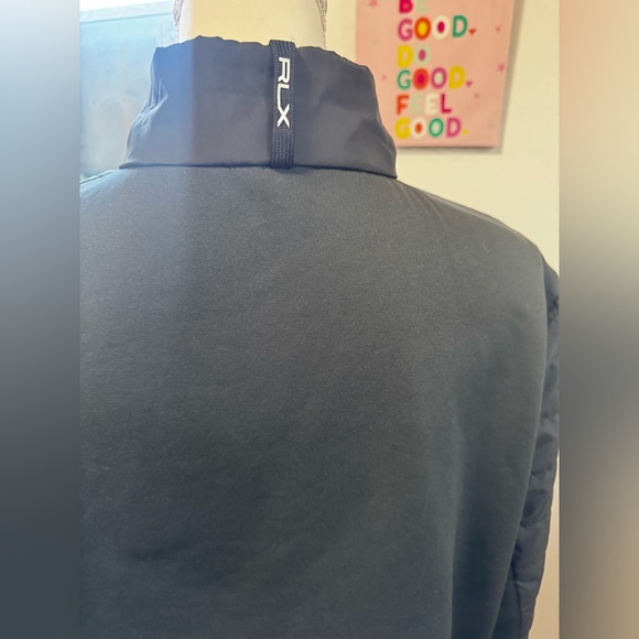 Ralph Lauren Black Quilted Pullover Jacket Size XL - Picture 7 of 7